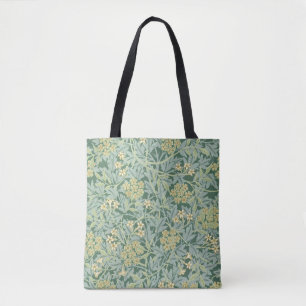 Tote Bag William Morris, motif de Jasmine,