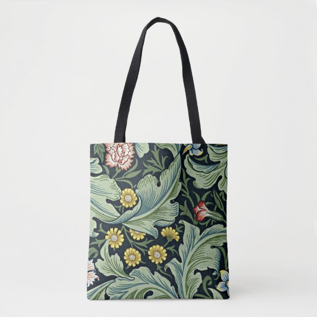 Tote Bag William Morris motif, Leicester (Devant)