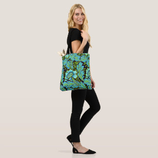 Tote Bag William Morris Motif Vintage, Anemone,