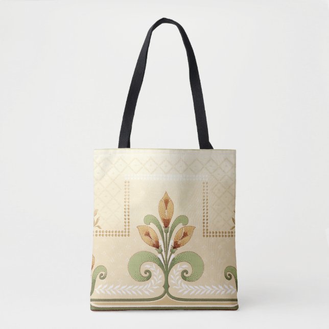 Tote Bag William Morris Row of Lilies (Devant)