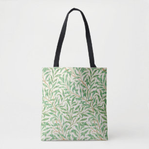 Tote Bag William Morris. Saumon. Verdure vintage