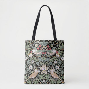 Tote Bag William Morris Strawberry Thief I Black Birds