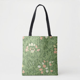 Tote Bag William Morris Sweet Pea Floral Design