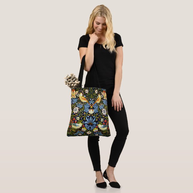 Tote Bag William Morris - Voleur de fraises (Sur le modèle)