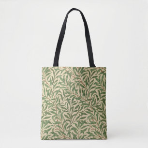 Tote Bag William Morris Willow Bough Green Willow Feuilles