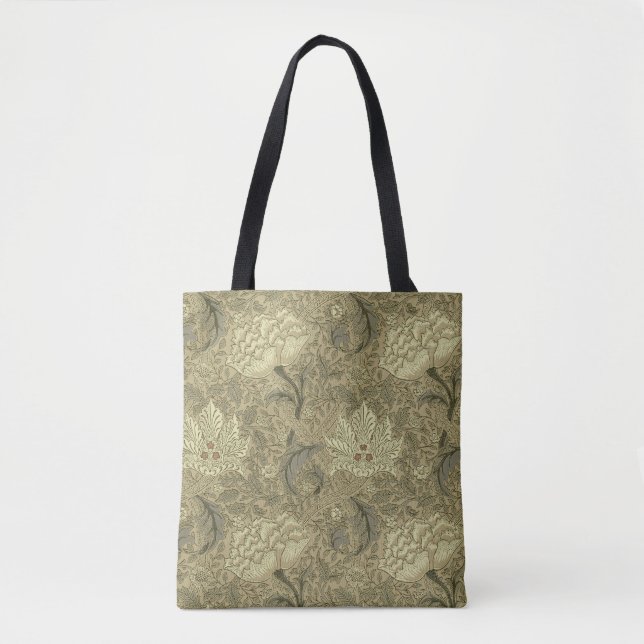 Tote Bag William Morris Windrush Motif de fond d'écran (Devant)