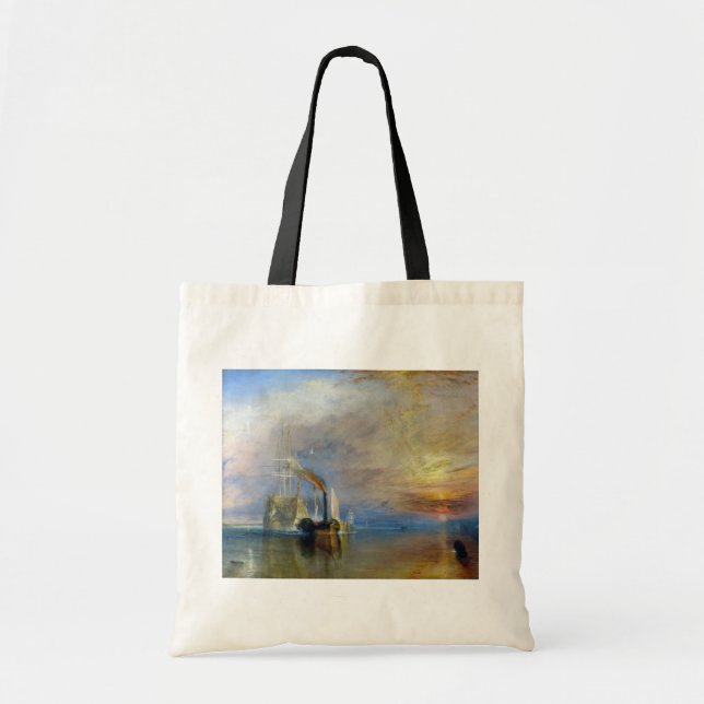 Tote Bag William Turner - Le Temeraire de combat (Devant)