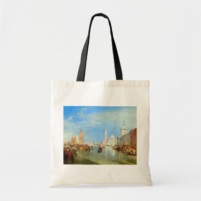 Tote Bag William Turner - Venise, le Dogana et San Giorgio (Devant)