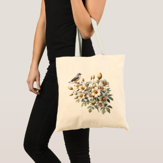 Tote Bag Winged Bloom