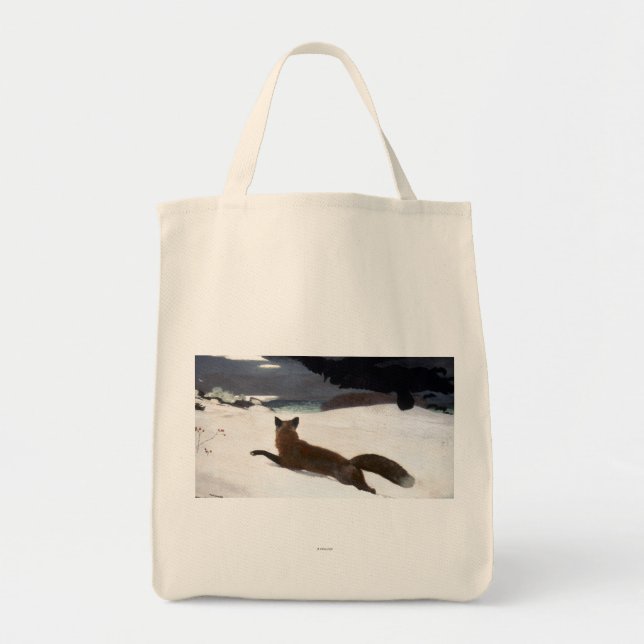 TOTE BAG WINSLOW HOMER : CHASSE À RENARD, 1893 (Devant)