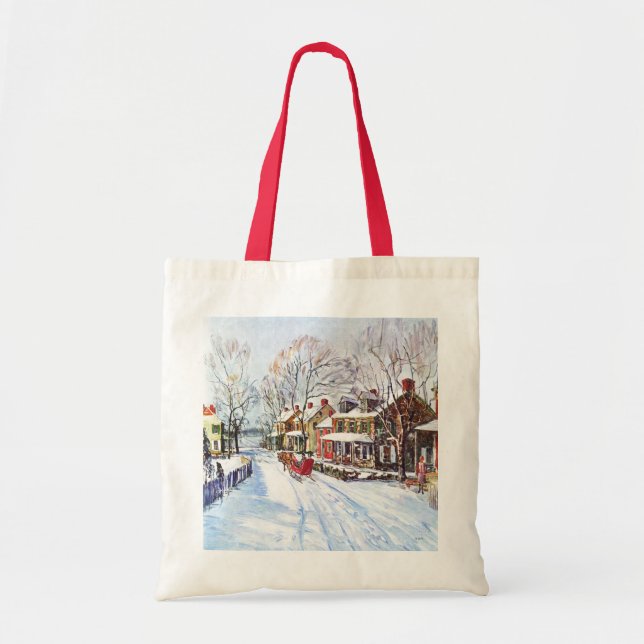 Tote Bag Winter Wonderland (Devant)