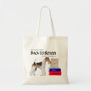 Tote Bag Wire Fox Terrier Back to School
