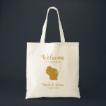 Tote Bag Wisconsin Carte Mariage Welcome Bag, Or<br><div class="desc">Un sac cadeau de bienvenue mariage pour les clients extérieurs à la ville à votre mariage,  avec l'image du Wisconsin,  avec le coeur que vous pouvez placer à l'endroit précis. Remplissez fourre-tout avec vos goodies favoris.</div>