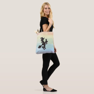 Tote Bag Witchy And Cat, Halloween Mood