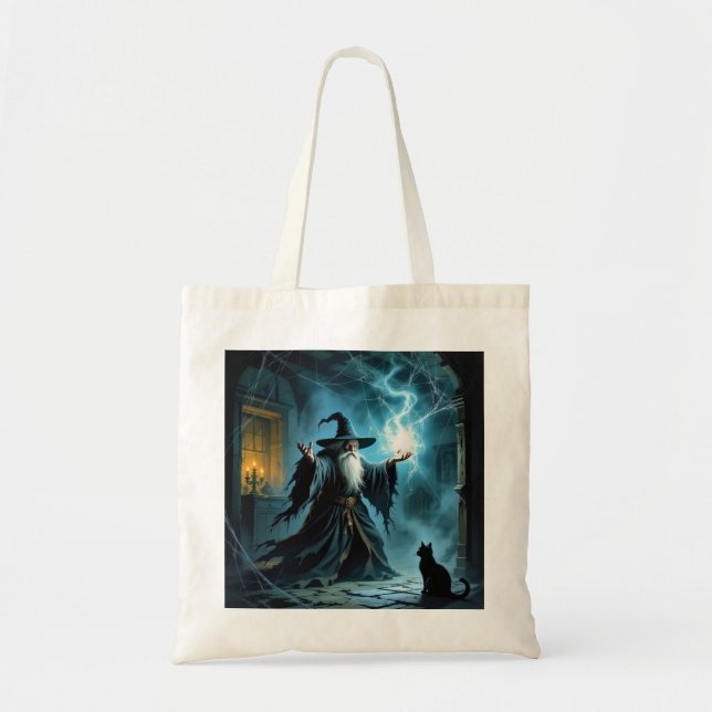Tote Bag Wizand Cat (Devant)