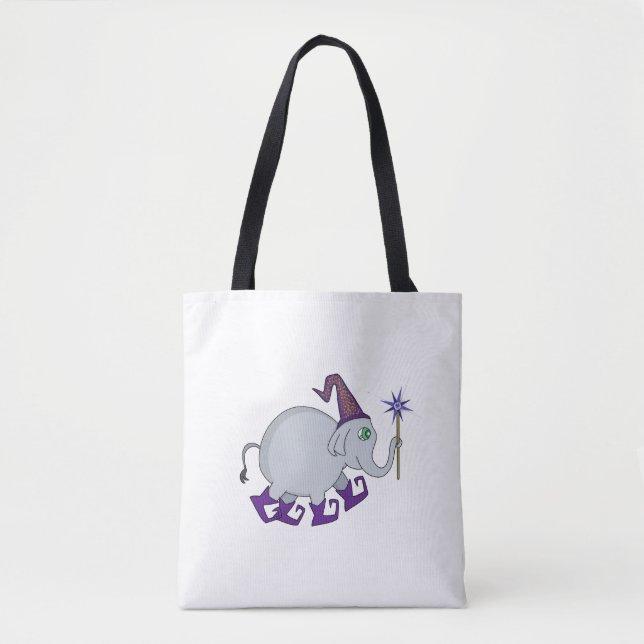 Tote Bag Wizard Elephant (Devant)