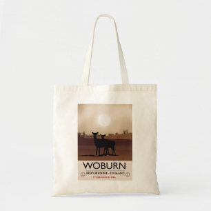 Tote Bag Woburn - Bedfordshire affiche de voyage de style V