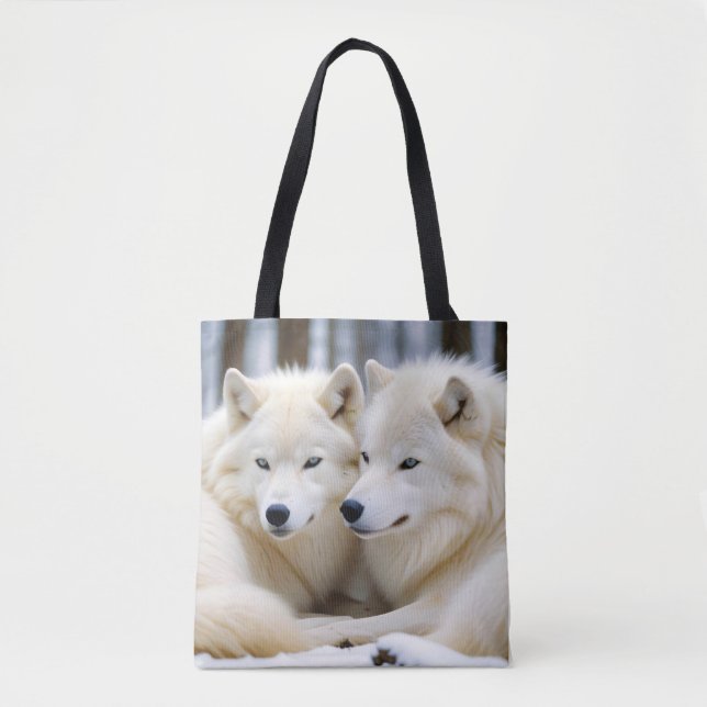 Tote Bag Wolf Animal Nature Faune Affection Soin (Devant)