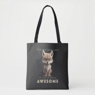 Tote Bag Wolf Concentré Awesome mignon adorable drôle