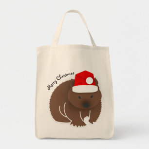Tote Bag Wombat de Noël