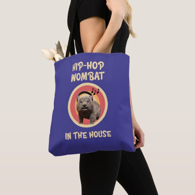 Tote Bag Wombat Hip-hop Drôle dans la Maison (De près)