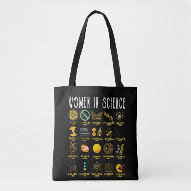 Tote Bag Women In Science (Devant)