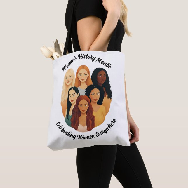 Tote Bag Women's History Month (De près)