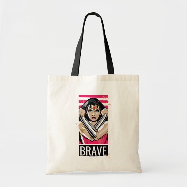 Tote Bag Wonder Woman Defender - Modèle (Devant)