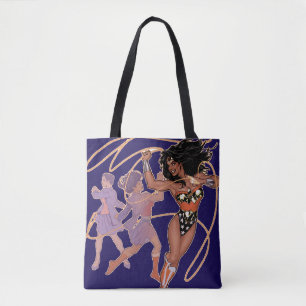 Tote Bag Wonder Woman Diana Prince Transformation