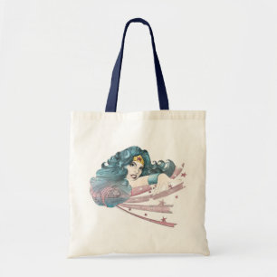Tote Bag Wonder Woman Dolphin and Stripes