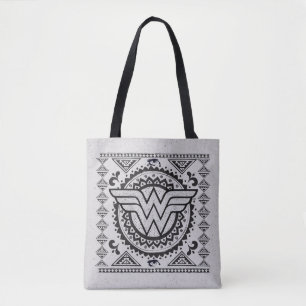 Tote Bag Wonder Woman Spirituel Tribal Design
