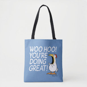 Tote Bag WOO HOO ! TU FAIS BEAUCOUP ! Sandra Boynton