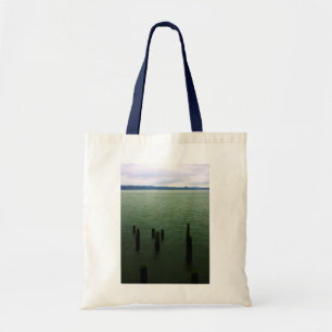 Tote Bag Wood Pilings, Astoria, Oregon