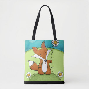 Tote Bag Woodland Fox Little Love for You