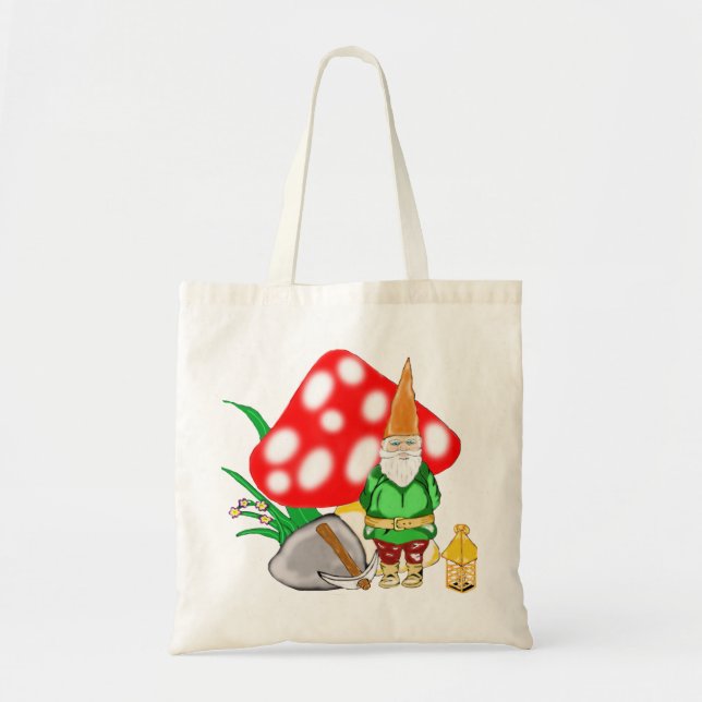 Tote Bag Working Fantasy Gnome (Devant)