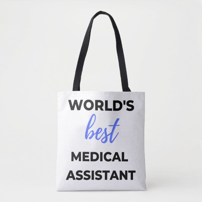 Tote Bag World's Best Medical Assistant 2 (Devant)