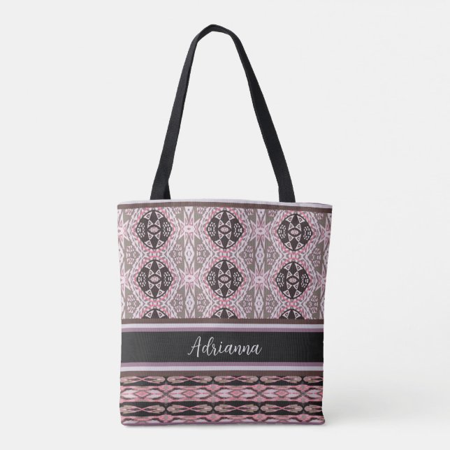 Tote Bag Woven Mandalas (Dos)