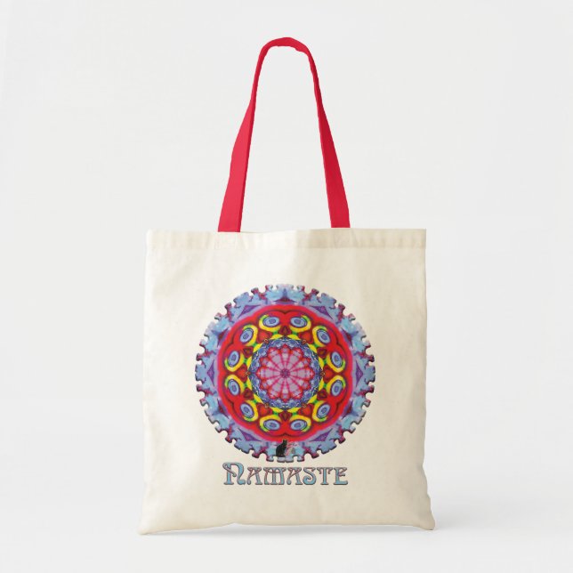 Tote Bag Wowzer Namaste Kaleidoscope (Devant)