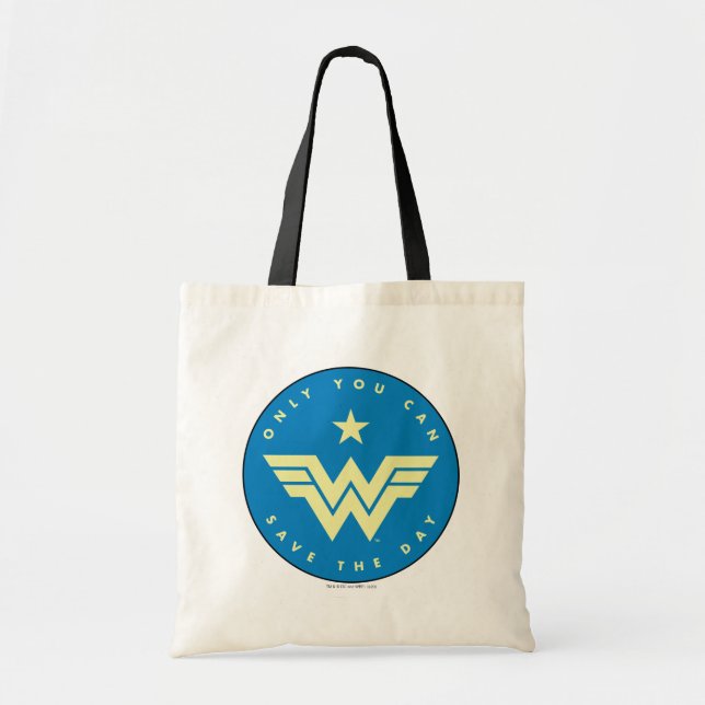 Tote Bag WW84 | Wonder Woman Vous Ne Pouvez Sauver La Journ (Devant)
