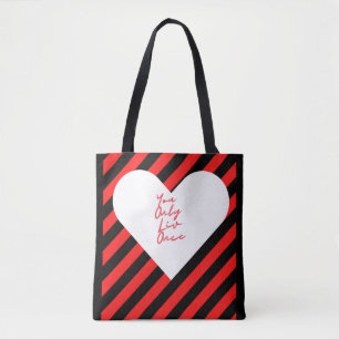 Tote Bag WWE Vive Morgan... Vous ne vivez qu'une fois