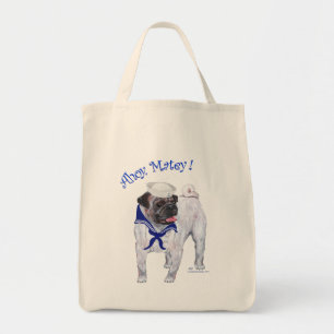 Tote Bag Xian de Pug Sailor