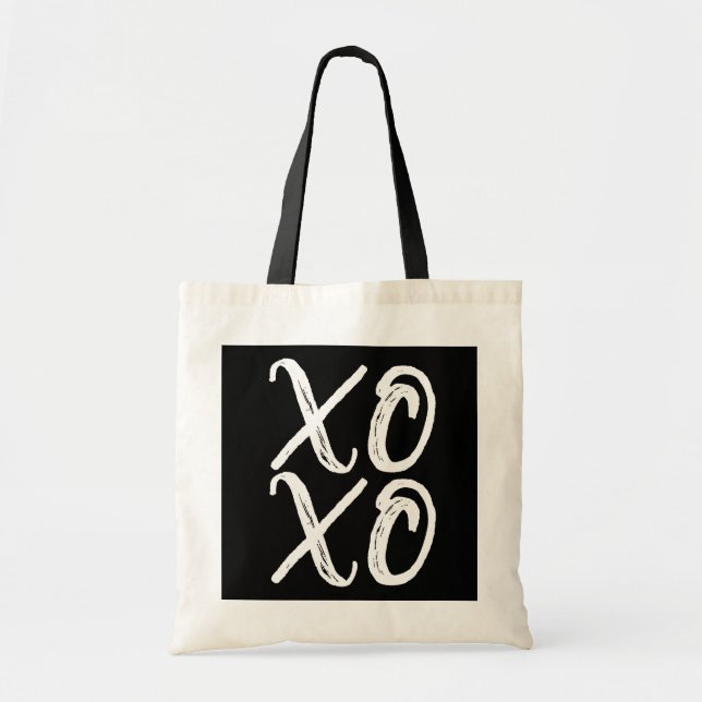 Tote Bag XOXO Amour et Câlins (Devant)