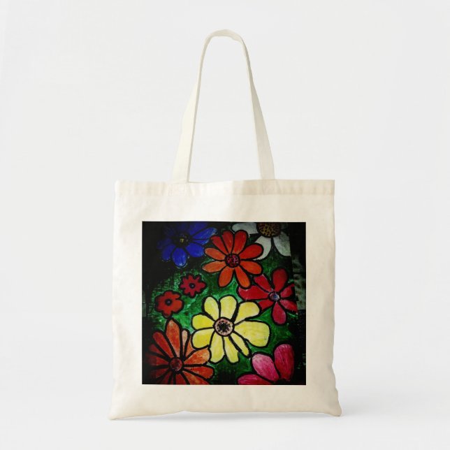 Tote Bag yaei fleurit puissance est fleur (Devant)