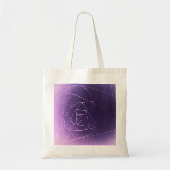 Tote Bag Yaie violet couleur spirituelle (Devant)