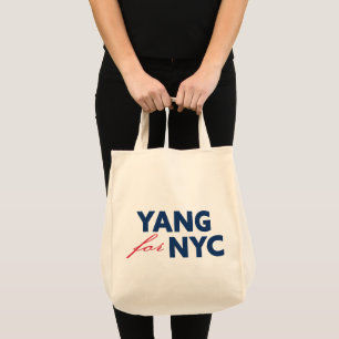 Tote Bag Yang pour le soutien électoral du maire de New Yor