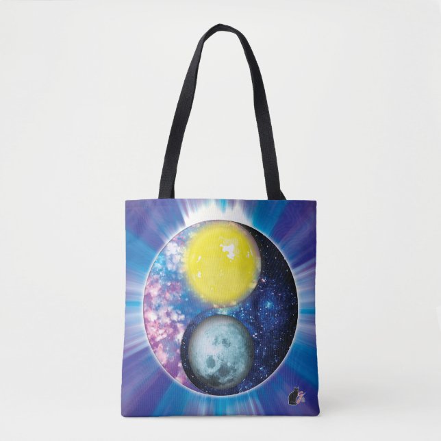 Tote Bag Yang-Yin / Soleil-Lune (Devant)