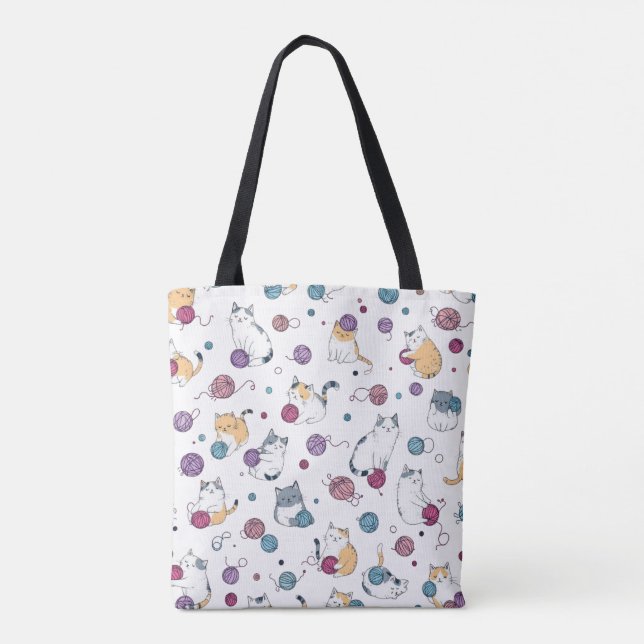 Tote Bag Yarn Kittens (Dos)