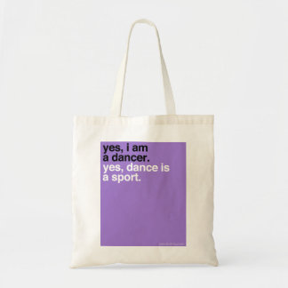 Tote Bag YBN : Oui, je suis un danseur