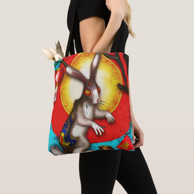 Tote Bag Year of the rabbit (De près)