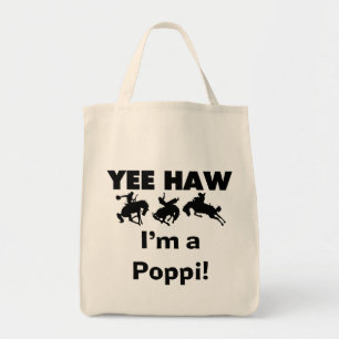 Tote Bag Yee Haw Je suis un Poppi T-shirts et cadeaux